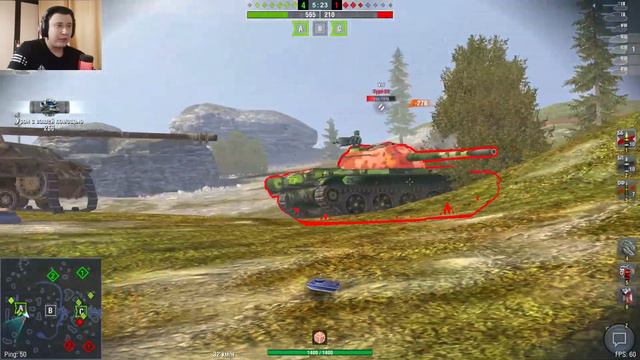 Обзор на Т-54 первый образец. Wot Blitz