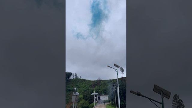 FPS610 RED SMOKE CAKE (GENDER PARTY) с разрывом