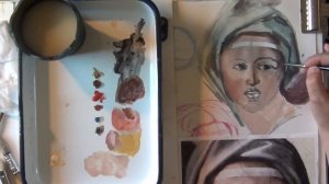 когда акварель выглядит как масло