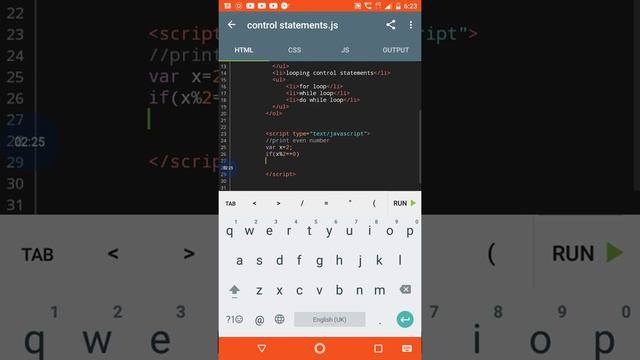 #javascripttutorial JavaScript Tutorial- 5  || Control Statements - If Else || JS for Beginners