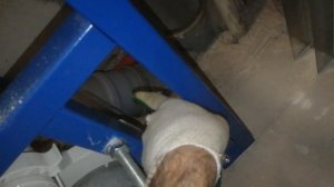 Группа ввода воды и водоподготовка в туалете. Инсталляция Santek Сантек