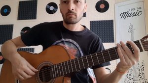 Криминальное чтиво (простое соло на гитаре)