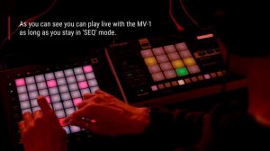 Live with the Roland Verselab MV-1 / Synthwave / Ambient