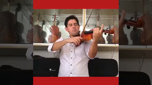 Violino Copy Stradivarius Workshop- Oliveira Musical смотреть онлайн