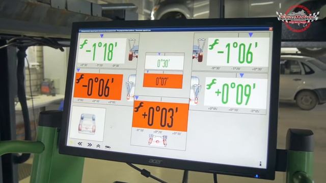 Volkswagen Touareg. Регулировка развал-схождения. смотреть онлайн