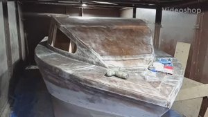 Лодка из фанеры и стеклоткани своими руками. Север 520 ч. 8.mp4