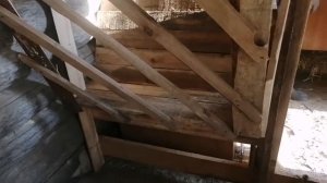 Новый загон для коз.