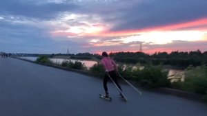 Лыжероллеры - гребной канал 2020