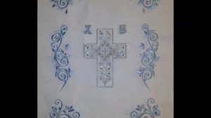 Пасхальные рушники и салфетки с вышивкой