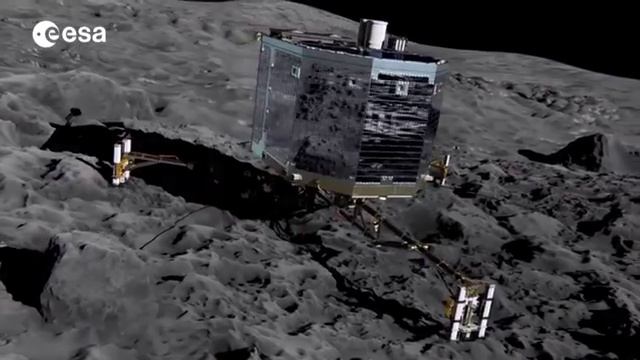 "Розетта" готовится к исторической посадке на ядро кометы смотреть онлайн