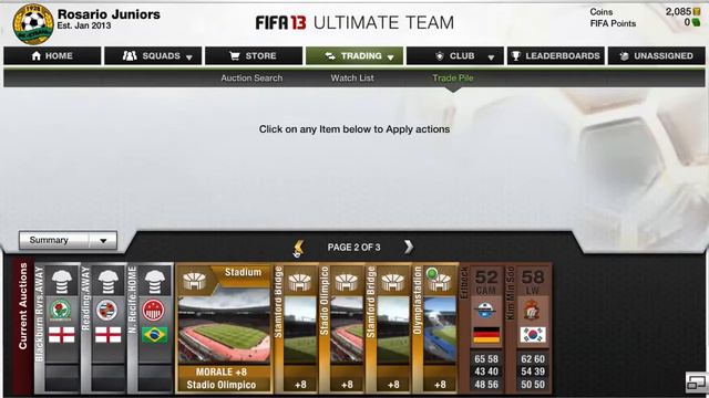 FIFA 13 WEB APP Trading to IF Constant # 01 смотреть онлайн