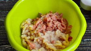Рыбно-мясные котлеты