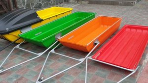 Обзор саней волокуш для снегохода Snowtrail