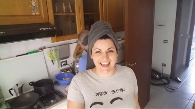 Паста с грибами! мнямка от мужа! Pappardelle con Funghi Freschi...