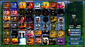 FNAF World ВСЕ ПЕРСОНАЖИ