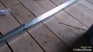 Установка межкомнатной перегородки.