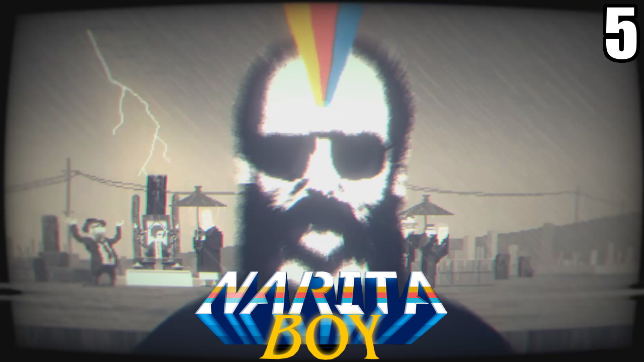5 Narita Boy \ Парень Нарита (платформер приключение в retro wave стиле 80-х)