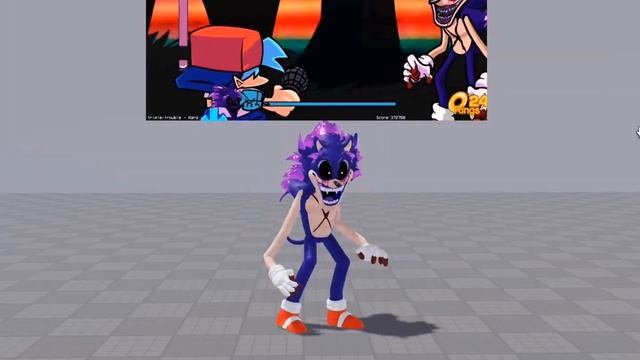 (FNF, Roblox) Triple Trouble animations смотреть онлайн