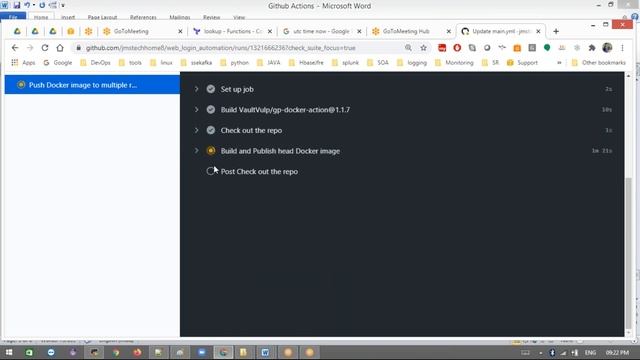 GitHub Actions docker ci/cd - GitHub Actions workflow for docker package | Github Action Tutorial смотреть онлайн
