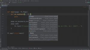 473 - Trabalhando com Keyboard no Flet Python