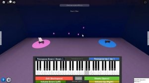 His Theme (Undertale) - Roblox Piano (MEDIUM/HARD)