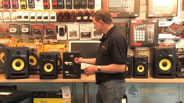 KRK Rokit RP6 G3 vs G2 Studio Monitor Comparison смотреть онлайн