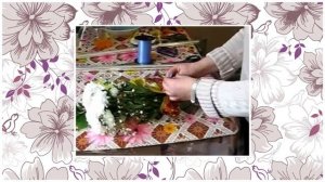 Букет из хризантемы одной веточкой