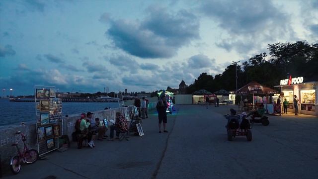 Евпатория 2018. Набережная Терешковой. Июнь 2018 смотреть онлайн