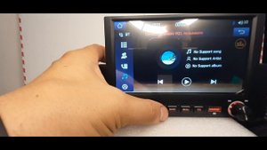 Car multimedia Player mp5 Carplay 1 din 6.2 Inch