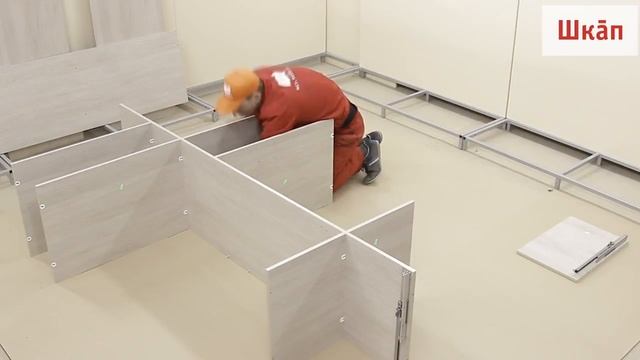 Сборка четырехдверного шкафа «София» смотреть онлайн