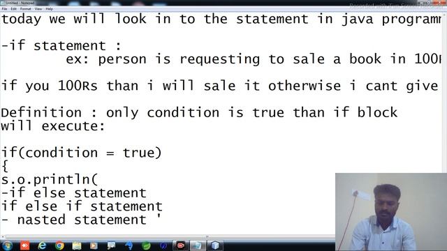 Statements in Java || core Java Tutorial #3 || with examples