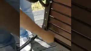 Сборка Садовой скамьи Talmico