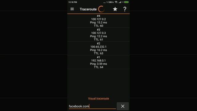 IP Tools: Traceroute