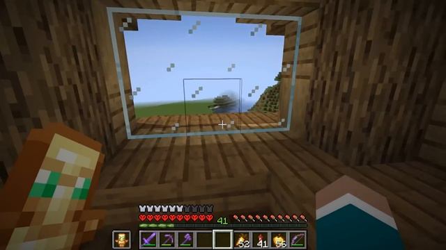 Я Построил Лучшую ДЕРЕВНЮ с ЖИТЕЛЯМИ в Майнкрафт Хардкоре ! смотреть онлайн