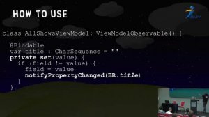 MVVM with Databinding and Google's new ViewModel. UA Mobile 2017.