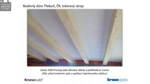 Použití inovativního materiálu OSB FIRESTOP