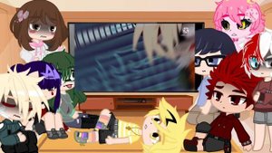 MHA class 1-A reacts to The downfall part 1 and 2 || BNHA/MHA || dead Deku || Gacha Club ||