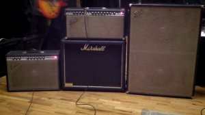 1972 Fender Dual Showman Reverb w Alnico and Ceramic Speakers