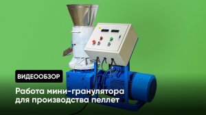 Обзор мини-гранулятора для производства топливных и кормовых пеллет: принцип работы, особенности