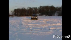 Mitsubishi Outlander XL по снегу
