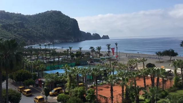 Alanya beach - timelapse смотреть онлайн