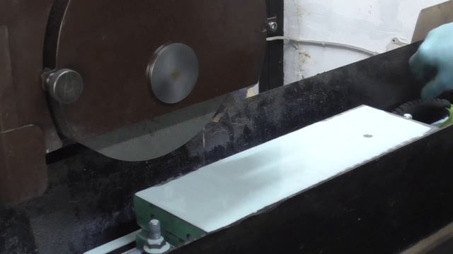 Шлифовка верхней плиты поперечки токарного станка. смотреть онлайн