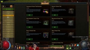 Гайд по вкладкам для новичков. Когда скидки? Что покупать в первую очередь? Как продавать вещи POE?