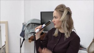 Локоны на утюжок для волос-мастер класс.