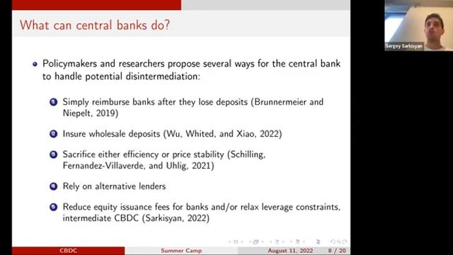 #Лето2022. Экономика. Цифровые валюты центральных банков (Серёжа Саркисян) смотреть онлайн
