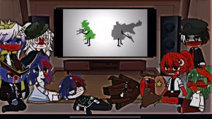 4K HD || WW1 Countryhumans react to WW1 The Great War Oversymplifed ||