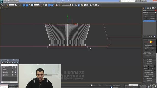 Моделирование малой башни в 3D Max смотреть онлайн