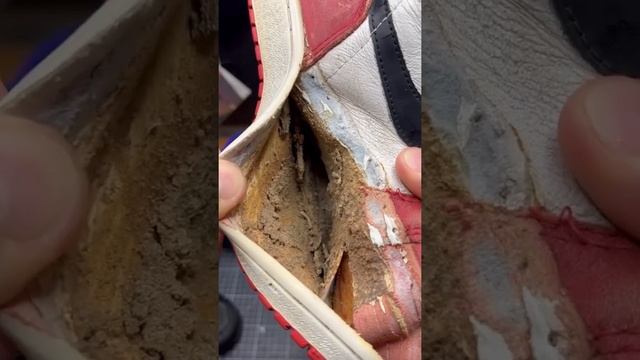 1985 Chicago Air Jordan 1 air unit ? this is why you need to sole swap and restore your ogs