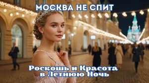 Москва Не Спит： Роскошь и Красота в Летнюю Ночь