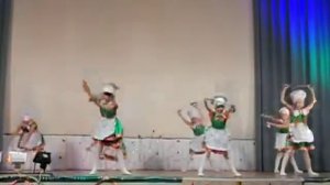 Весёлые поварята Образцовый ансамбль танца Грация младшая группа 12.12.2015